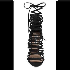NEW Steve Madden black Drexel Heels